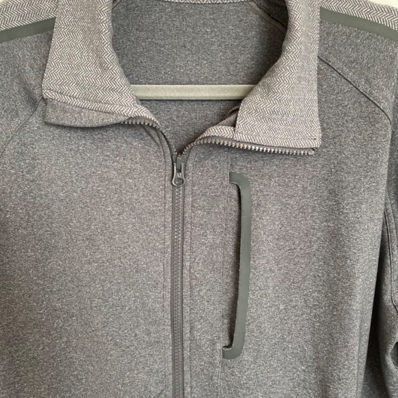 Lululemon Kung Fu Jacket II Heathered Dark Slate Size Large - Picture 7 of 12